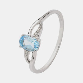 Diamond Snowflake Ring